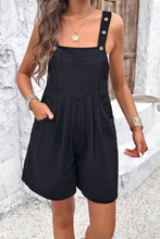 Load image into Gallery viewer, Square Neck Wide Strap Overalls