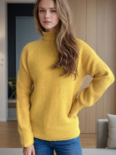 Load image into Gallery viewer, Turtleneck Long Sleeve Sweater