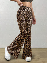 Load image into Gallery viewer, Leopard Flare Pants