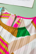 Load image into Gallery viewer, Color Block Round Neck Tank