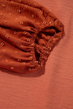 Load image into Gallery viewer, Swiss Dot Mock Neck Balloon Sleeve Blouse