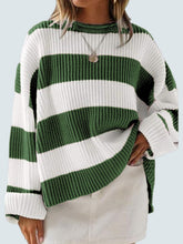 Load image into Gallery viewer, Round Neck Long Sleeve Sweater
