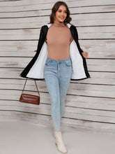 Load image into Gallery viewer, Drawstring Long Sleeve Hooded Jacket