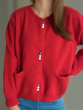 Load image into Gallery viewer, Button Down Long Sleeve Cardigan with Pockets