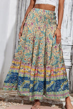Load image into Gallery viewer, Printed Elastic Waist Skirt