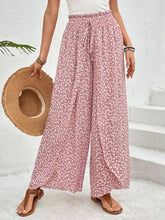 Load image into Gallery viewer, Tied Printed Wide Leg Pants