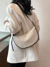 Load image into Gallery viewer, Straw Weave Adjustable Strap Shoulder Bag
