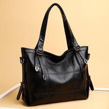 Load image into Gallery viewer, PU Leather Medium Handbag