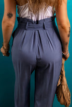 Load image into Gallery viewer, Tied Wide Leg Pants with Pockets