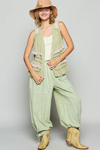 Load image into Gallery viewer, POL Ruffled Open Front Sleeveless Cardigan