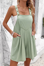 Load image into Gallery viewer, Square Neck Wide Strap Overalls