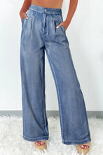 Load image into Gallery viewer, High Waist Wide Leg Jeans