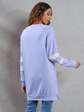 Load image into Gallery viewer, Full Size Striped Round Neck Long Sleeve T-Shirt
