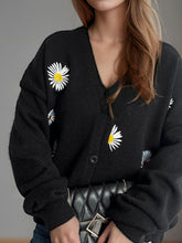 Load image into Gallery viewer, Daisy Button Up V-Neck Cardigan