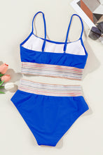 Load image into Gallery viewer, Scoop Neck Spaghetti Strap Bikini Set