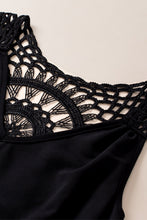 Load image into Gallery viewer, Openwork V-Neck Tank
