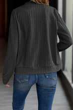 Load image into Gallery viewer, Baseball Collar Zip Up Long Sleeve Jacket