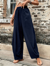 Load image into Gallery viewer, Elastic Waist Pants with Pockets