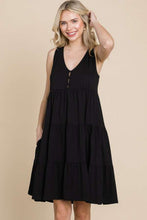 Load image into Gallery viewer, Culture Code Racerback Tiered Tank Dress