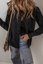 Load image into Gallery viewer, Button Up Long Sleeve Denim Jacket
