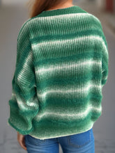Load image into Gallery viewer, Gradient Round Neck Dropped Shoulder Sweater