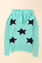 Load image into Gallery viewer, Distressed Drawstring Long Sleeve Hooded Sweater