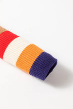 Load image into Gallery viewer, Striped Turtleneck Long Sleeve Sweater
