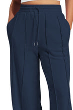 Load image into Gallery viewer, Drawstring Wide Leg Active Pants