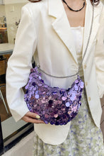 Load image into Gallery viewer, Sequin Chain Crossbody Bag