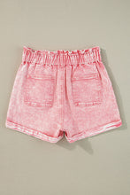 Load image into Gallery viewer, Paperbag Waist Denim Shorts