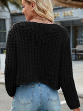 Load image into Gallery viewer, Round Neck Button Up Cardigan with Pockets