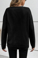 Load image into Gallery viewer, BOO Round Neck Long Sleeve Sweater