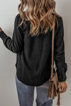 Load image into Gallery viewer, Button Up Long Sleeve Denim Jacket