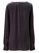 Load image into Gallery viewer, Notched Button Down Long Sleeve Shirt