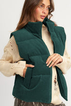 Load image into Gallery viewer, Zip Up Turtleneck Vest Coat