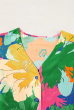 Load image into Gallery viewer, Printed Button Up Half Sleeve Shirt