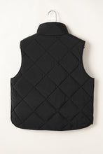 Load image into Gallery viewer, Snap Down Texture Vest Coat with Pockets