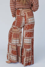 Load image into Gallery viewer, Geometric High Waist Wide Leg Pants
