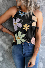 Load image into Gallery viewer, Printed Round Neck Tank