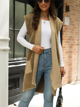 Load image into Gallery viewer, Pocketed Open Front Cap Sleeve Cardigan