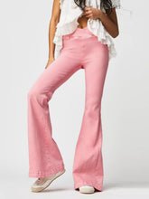 Load image into Gallery viewer, Asymmetric Waist Flare Jeans