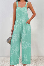 Load image into Gallery viewer, Printed Wide Strap Jumpsuit