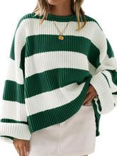 Load image into Gallery viewer, Round Neck Long Sleeve Sweater
