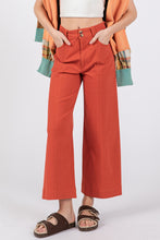 Load image into Gallery viewer, SAGE + FIG Wide Leg Cropped Pants
