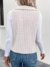 Load image into Gallery viewer, Open Front Fuzzy Vest Coat