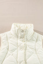 Load image into Gallery viewer, Snap Down Texture Vest Coat with Pockets