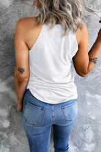 Load image into Gallery viewer, Sequin Coconut Tree Round Neck Tank