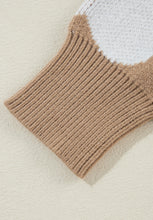 Load image into Gallery viewer, Heart Round Neck Long Sleeve Sweater