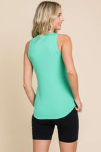Load image into Gallery viewer, Culture Code Full Size Ribbed Round Neck Tank