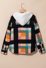 Load image into Gallery viewer, Drawstring Color Block Long Sleeve Hoodie